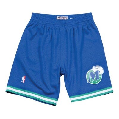 Dallas Mavericks 98-99 Men's Blue Mitchell & Ness Swingman Shorts