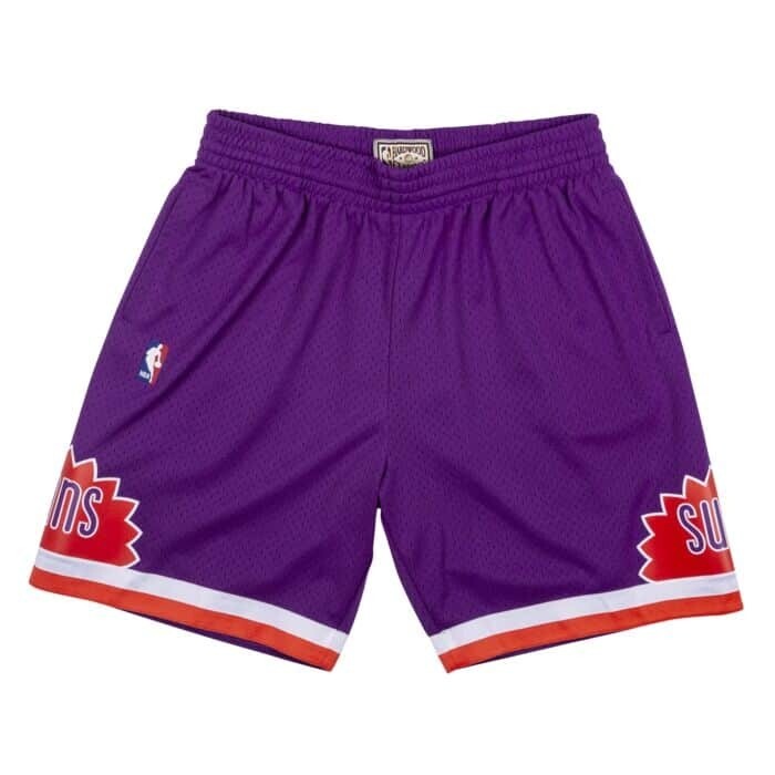 Phoenix Suns 1991-92 Men's Purple Mitchell & Ness Swingman Shorts