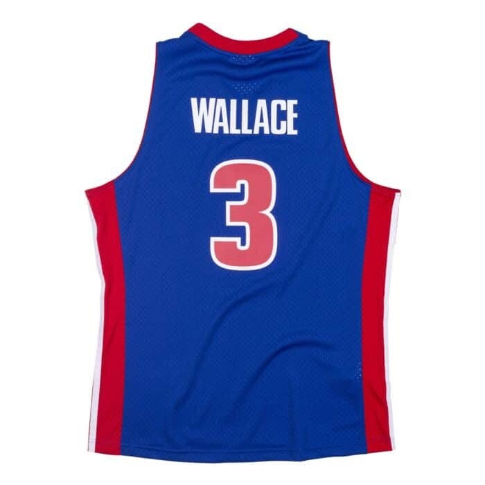 Detroit Pistons Ben Wallace Blue Swingman Jersey