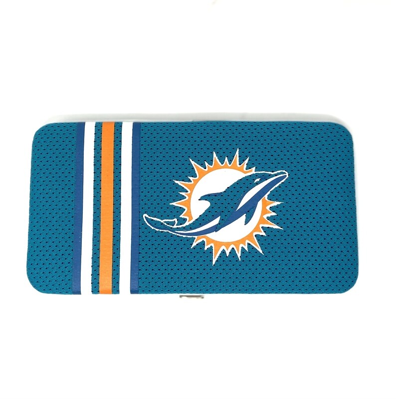 Miami Dolphins Shell Mesh Wallet