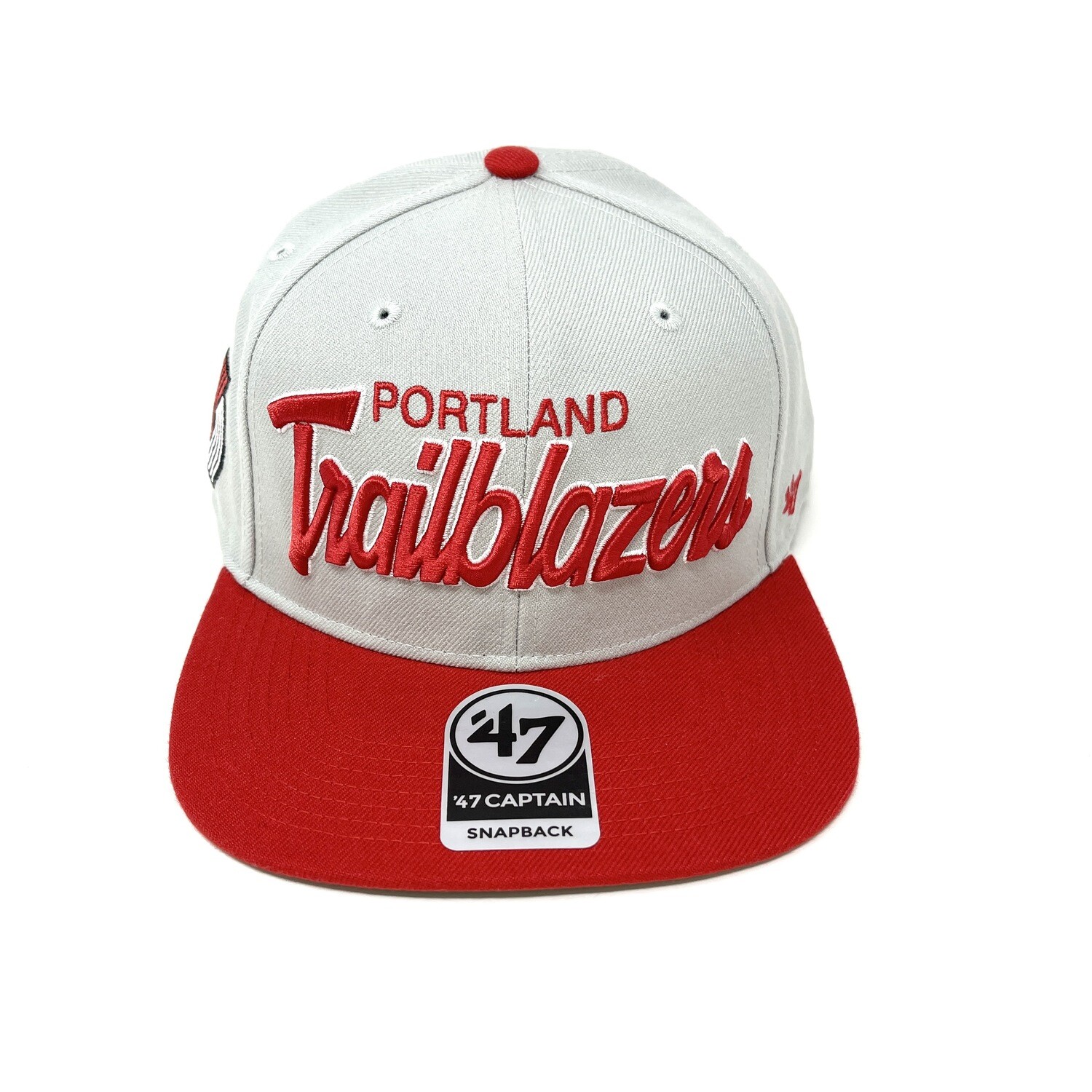 Portland Trailblazers Men’s 47 Brand Captain Snapback Hat