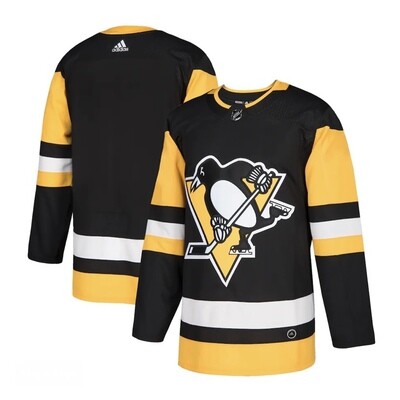 Pittsburgh Penguins Men's Adidas Authentic Pro Black Jersey