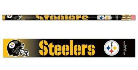 Pittsburgh Steelers 6 Pack Pencils