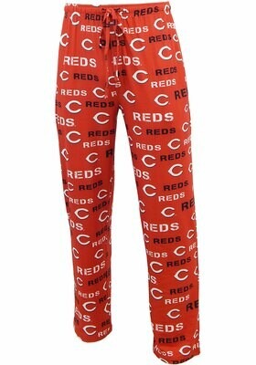 Cincinnati Reds Men's Concepts Sport Midfield All Over Print Pajama Pants
