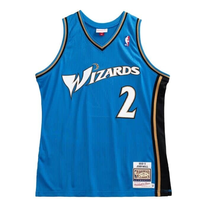 Washington Wizards John Wall 2010-11 Blue Mitchell & Ness Men's Swingman Jersey