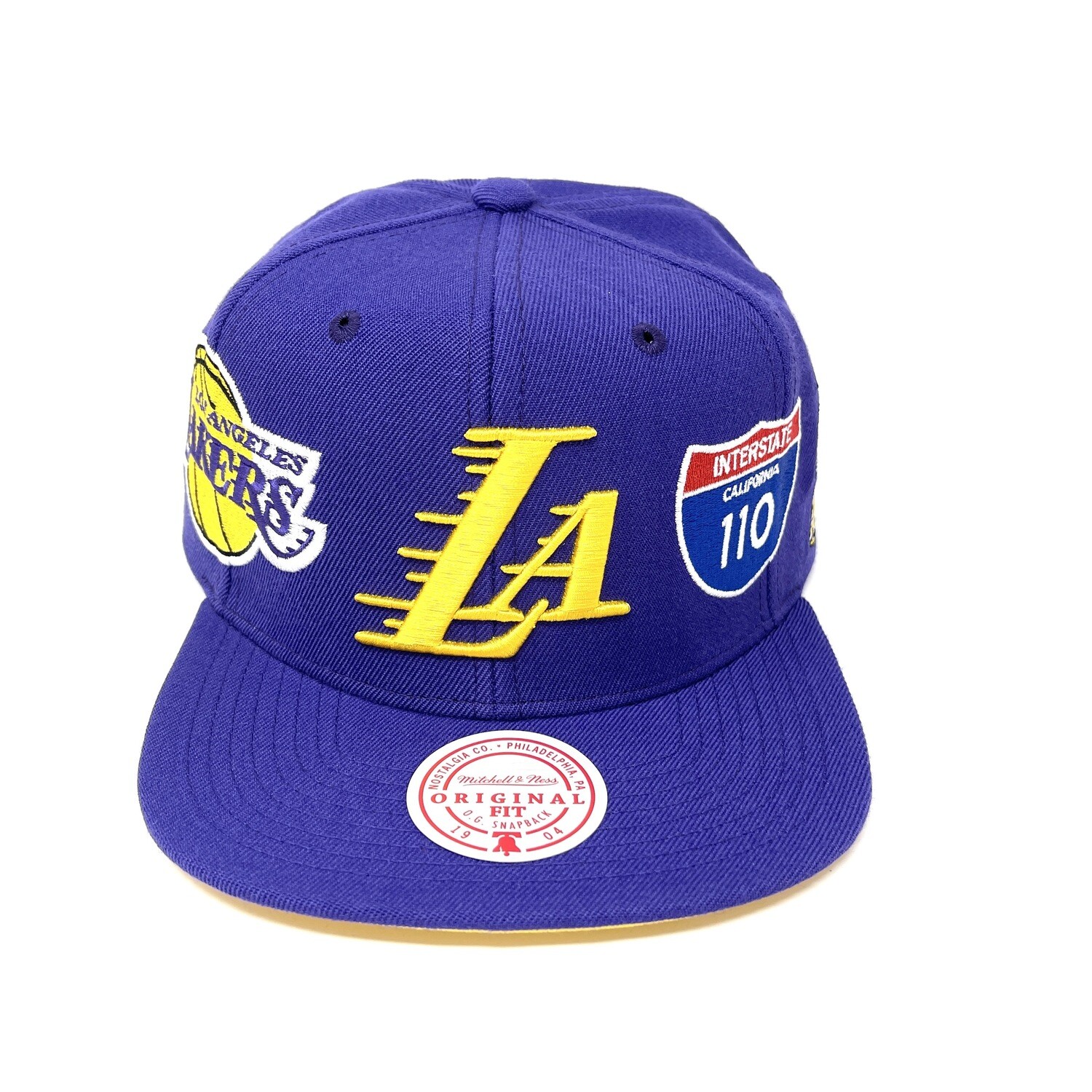 110 Team Lakers Cap by Mitchell & Ness