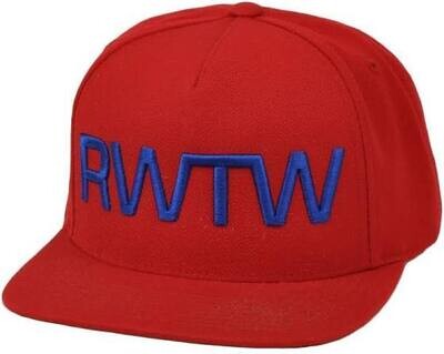 RWTW “Roll With The Winners” Men's Snapback Flat Bill Hat Cap