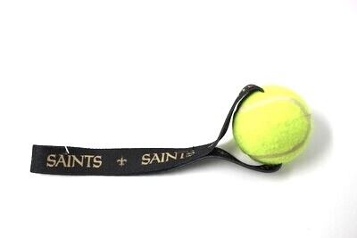 New Orleans Saints Pet Ball and Strap