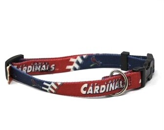 st louis cardinals dog collar small