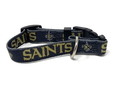 New Orleans Saints Dog Collar