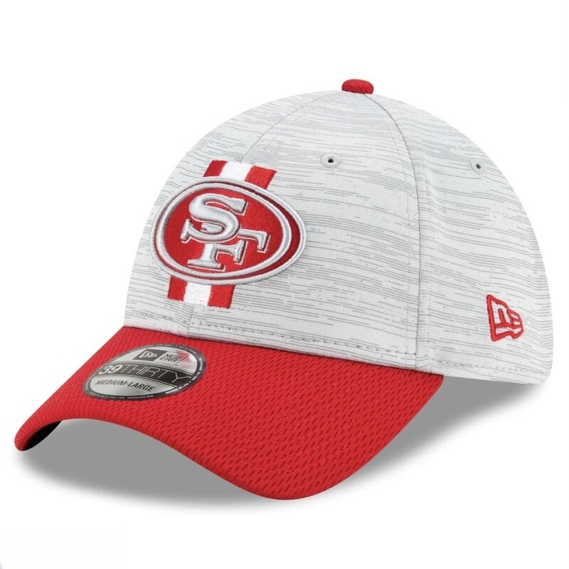 San Francisco 49ers Men's New Era 39Thirty Flex Fit Training Camp Hat