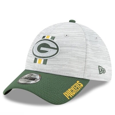 Green Bay Packers Men's New Era 39Thirty Flex Fit Training Camp Hat