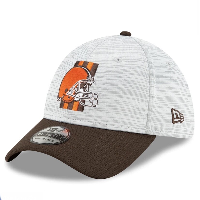 Cleveland Browns Men's New Era 39Thirty Flex Fit Training Camp Hat