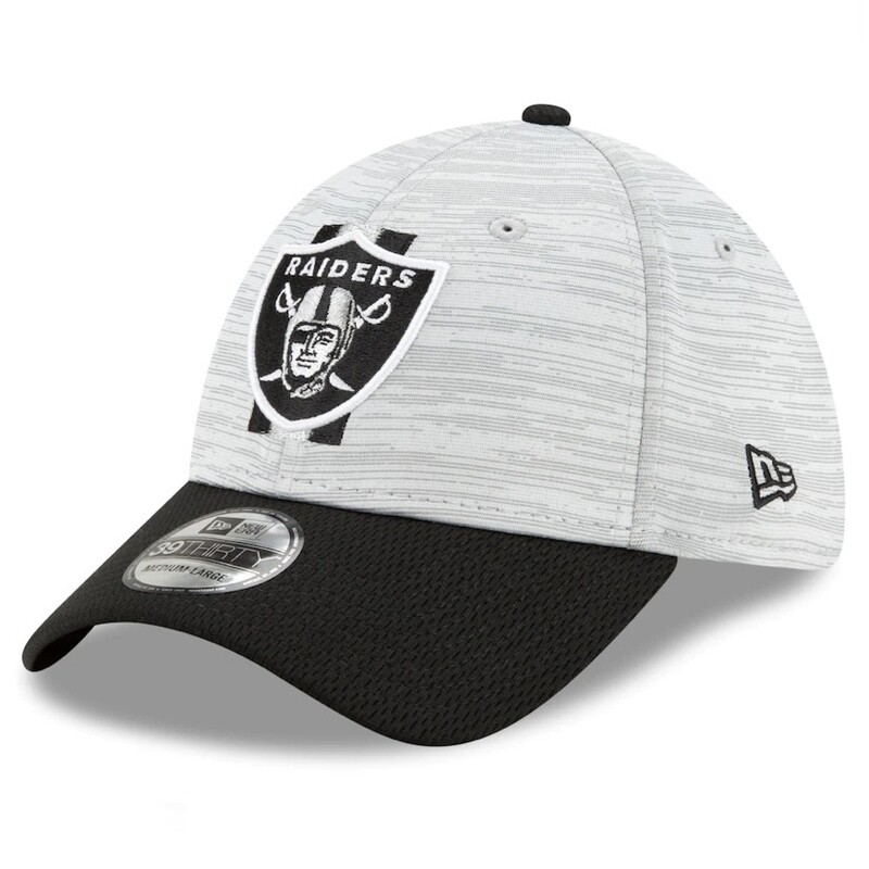 Las Vegas Raiders Men's New Era 39Thirty Flex Fit Training Camp Hat