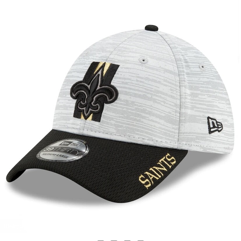 New Orleans Saints Men's New Era 39Thirty Flex Fit Training Camp Hat