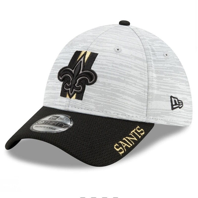 New Orleans Saints Men's New Era 39Thirty Flex Fit Training Camp Hat
