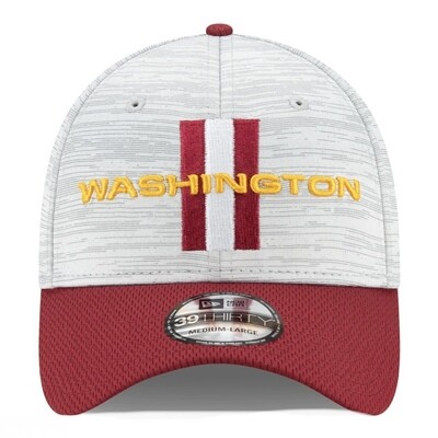 Washington Football Team Men's New Era 39Thirty Flex Fit Training Camp Hat