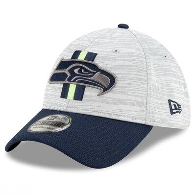 Seattle Seahawks Men’s New Era 39Thirty Flex Fit Training Camp Hat