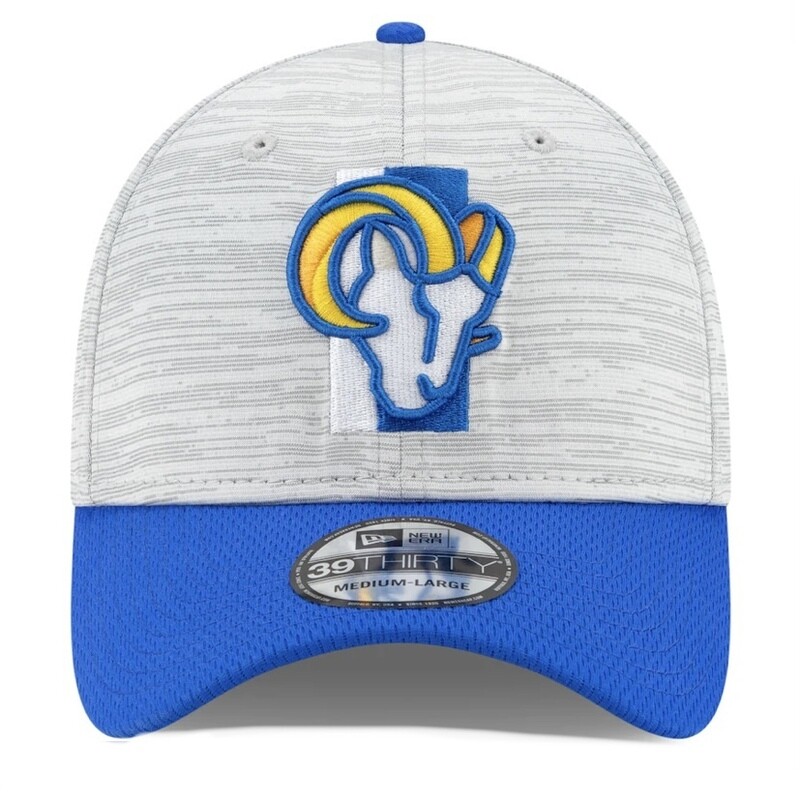 Los Angeles Rams Men's New Era 39Thirty Flex Fit Training Camp Hat