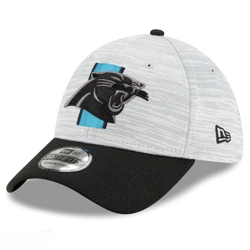 Carolina Panthers Men's New Era 39Thirty Flex Fit Training Camp Hat