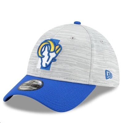 Los Angeles Rams Men's New Era 39Thirty Flex Fit Training Camp Hat