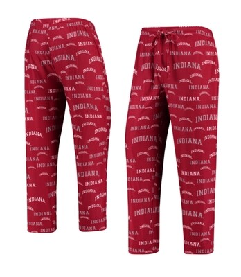 Indiana Hoosiers Men's Concepts Sport Fairway Knit Pajama Pants