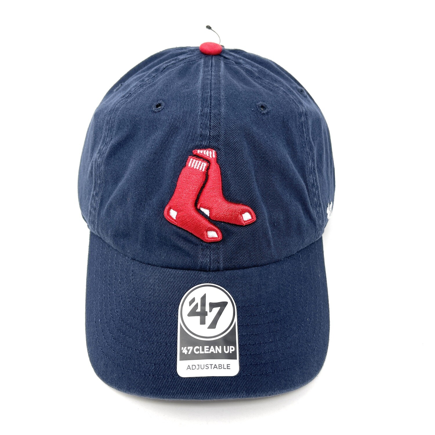 Boston Red Sox Men's 47 Brand Clean Up Adjustable Hat