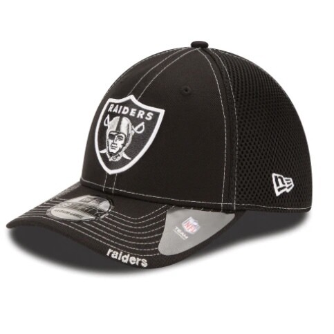 Las Vegas Raiders Men's New Era 39Thirty NEO Flex Fit Hat