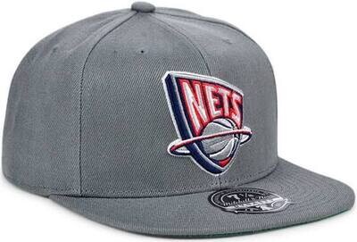 New Jersey Nets Men’s Mitchell & Ness Team Ground Fitted Hat