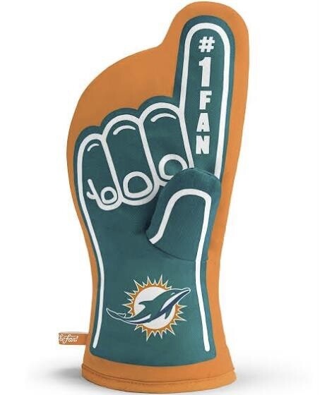Miami Dolphins #1 Fan Oven Mitt