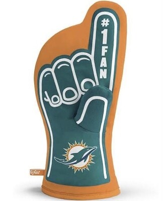 Miami Dolphins #1 Fan Oven Mitt