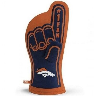 Denver Broncos #1 Fan Oven Mitt Denver Broncos #1 Fan Oven Mitt