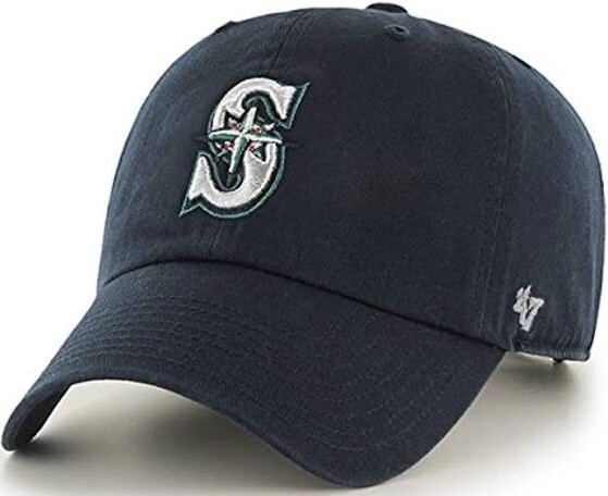 Seattle Mariners Men’s 47 Brand Clean Up Adjustable Hat