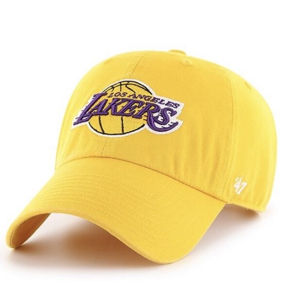 Los Angeles Lakers Men’s 47 Brand Clean Up Adjustable Hat