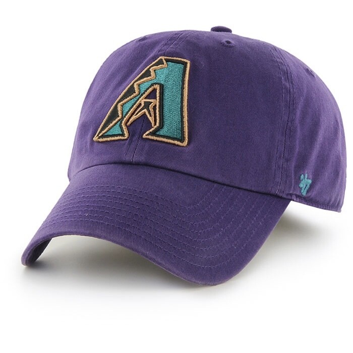 Arizona Diamondbacks Men’s 47 Brand Clean Up Cooperstown Adjustable Hat