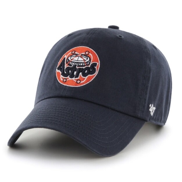 Houston Astros Men’s 47 Brand Clean Up Adjustable Hat