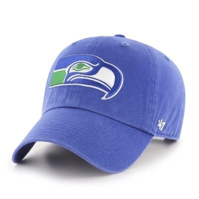 Seattle Seahawks Men’s 47 Brand Clean Up Adjustable Hat