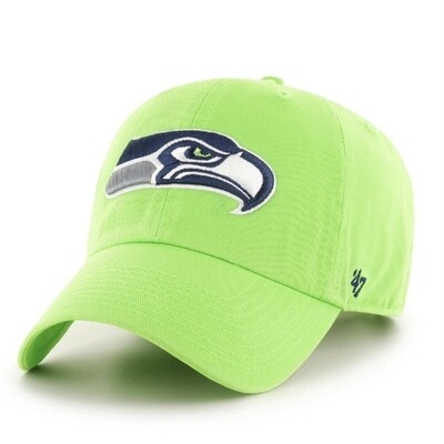 Seattle Seahawks Men’s 47 Brand Clean Up Adjustable Hat