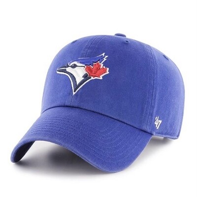 Toronto Blue Jays Men’s 47 Brand Clean Up Adjustable Hat