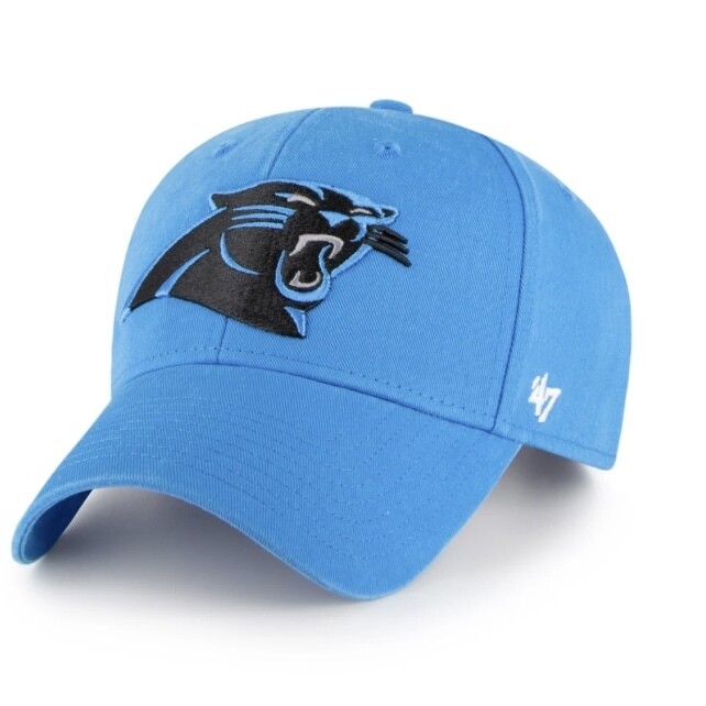 Carolina Panthers Men's 47 Brand MVP Legend Adjustable Hat