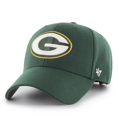 Green Bay Packers Men's 47 Brand MVP Adjustable Hat