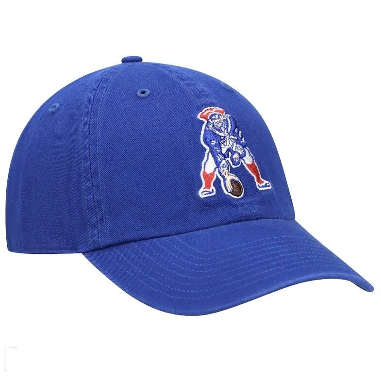 New England Patriots Men’s 47 Brand Clean Up Adjustable Hat