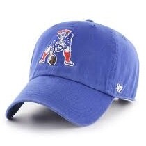 New England Patriots Men’s 47 Brand Clean Up Adjustable Hat