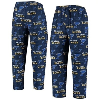 St. Louis Blues Men's Concepts Sport Zest All Over Print Pajama Pants