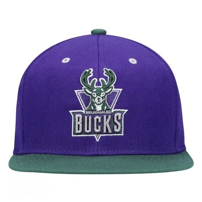 Milwaukee Bucks Men's Mitchell & Ness Reload 2.0 Snapback Hat