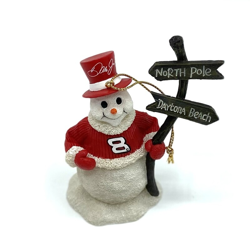 Dale Earnhardt Jr. Snowman Ornament Dale Earnhardt Jr. Snowman Ornament