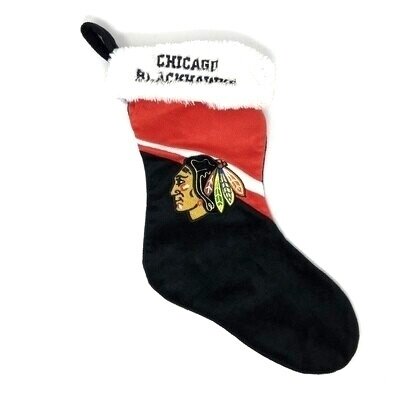 Chicago Blackhawks Christmas Stocking