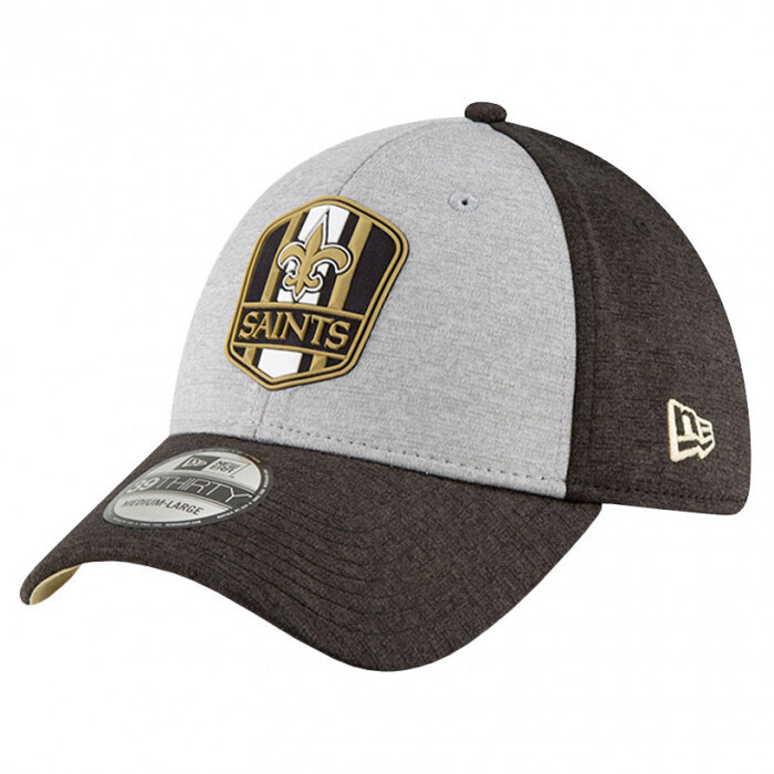 New Orleans Saints Men's New Era 39Thirty Flex Fit On Field Hat