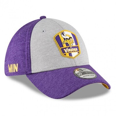Minnesota Vikings Men’s New Era 39Thirty Flex Fit On Field Hat