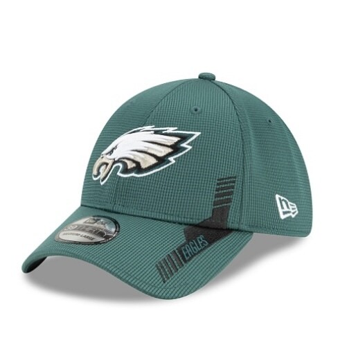 Philadelphia Eagles Men's New Era NFL Sideline Home 39Thirty Stretch Fit Hat